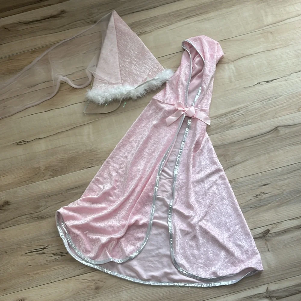 Creative Education Girls Size Small (3/4) Dress Up Princess Hat & Cape Costume